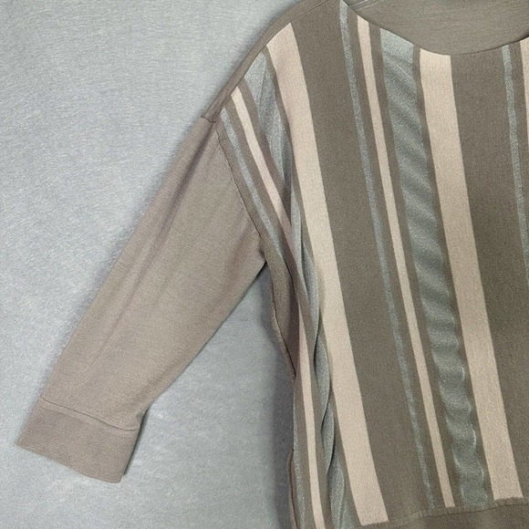 Piazza Sempioni Wool Silk Sweater Women Sz 10 Italian Quality Quiet Luxury - Picture 8 of 16